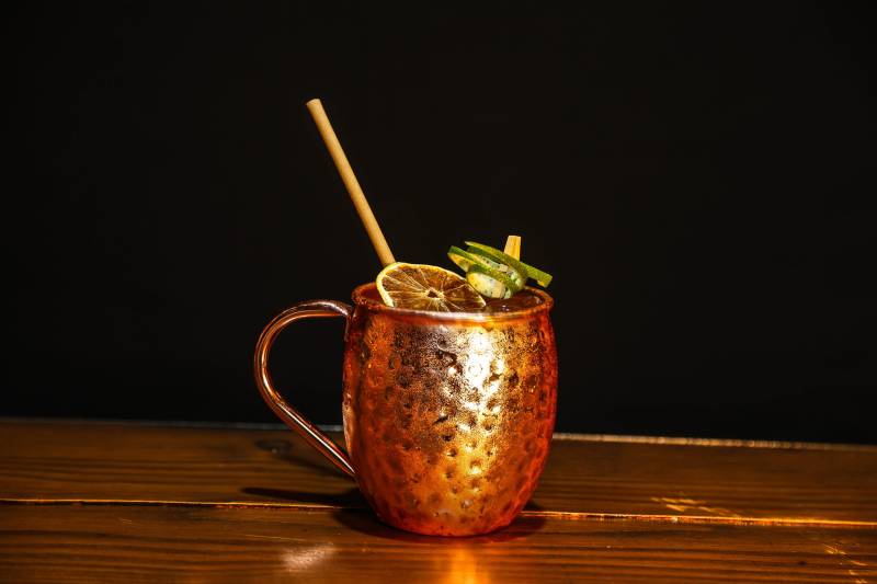 Moscow Mule de qualité avec nos bars éphémères dans le Rhône